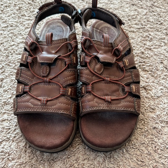 Nunn Bush All Terrain Open Toe Sandlas Men Size 11 - Picture 2 of 6